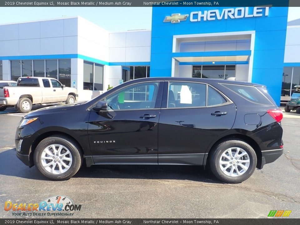 2019 Chevrolet Equinox LS Mosaic Black Metallic / Medium Ash Gray Photo #3