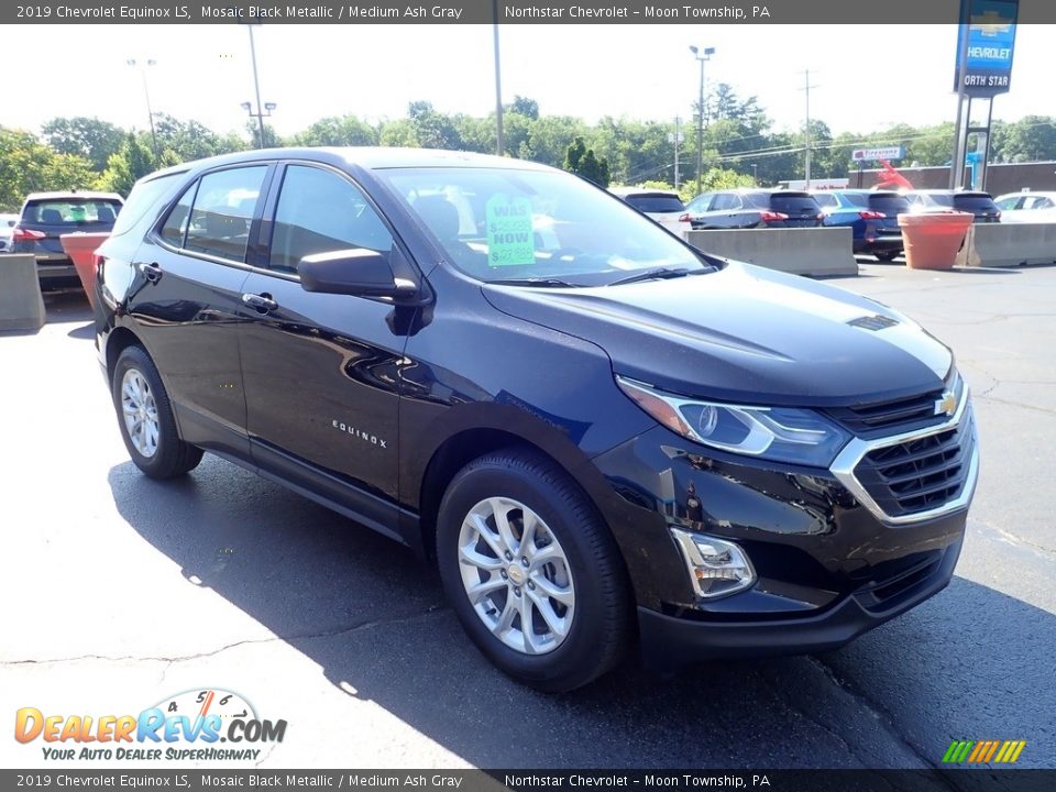 2019 Chevrolet Equinox LS Mosaic Black Metallic / Medium Ash Gray Photo #11