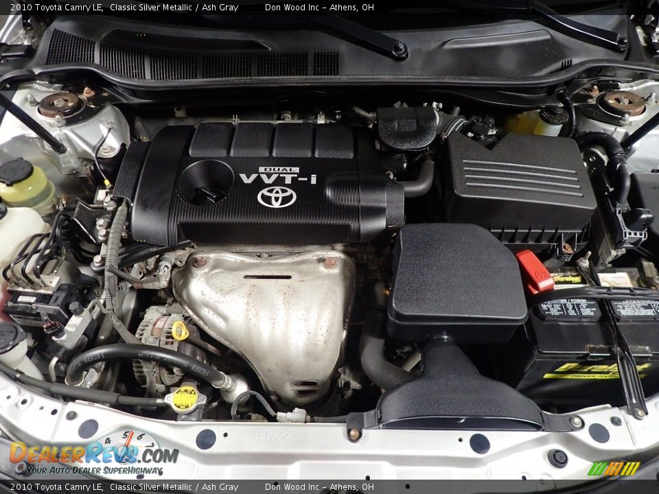 2010 Toyota Camry LE Classic Silver Metallic / Ash Gray Photo #7