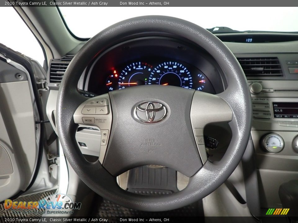 2010 Toyota Camry LE Classic Silver Metallic / Ash Gray Photo #16