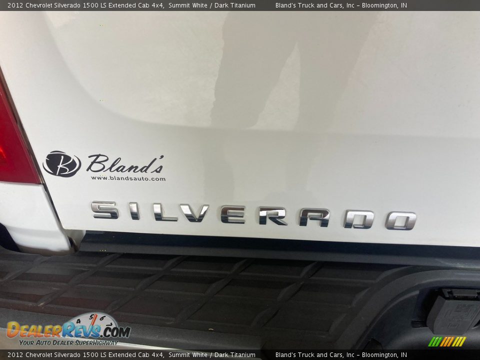 2012 Chevrolet Silverado 1500 LS Extended Cab 4x4 Summit White / Dark Titanium Photo #26