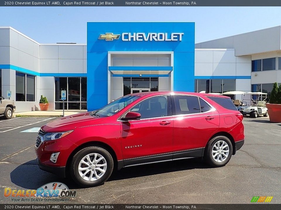 2020 Chevrolet Equinox LT AWD Cajun Red Tintcoat / Jet Black Photo #1