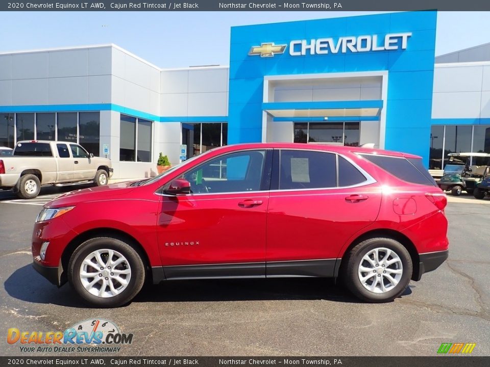 2020 Chevrolet Equinox LT AWD Cajun Red Tintcoat / Jet Black Photo #3