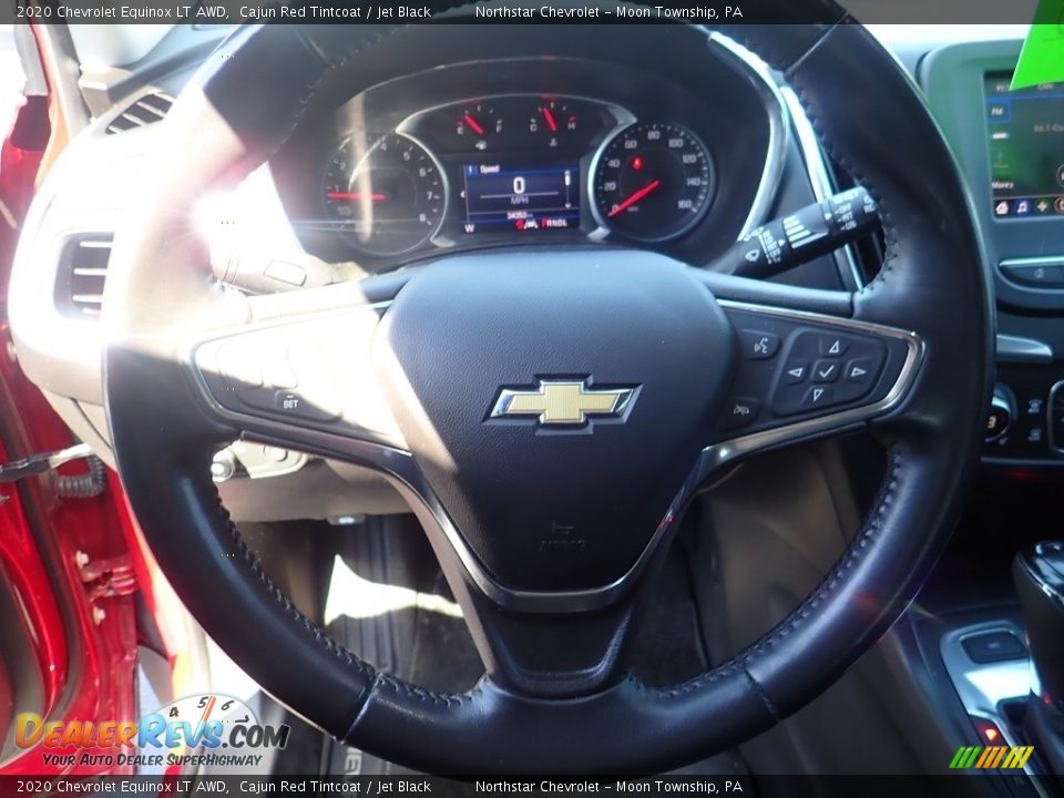 2020 Chevrolet Equinox LT AWD Cajun Red Tintcoat / Jet Black Photo #26