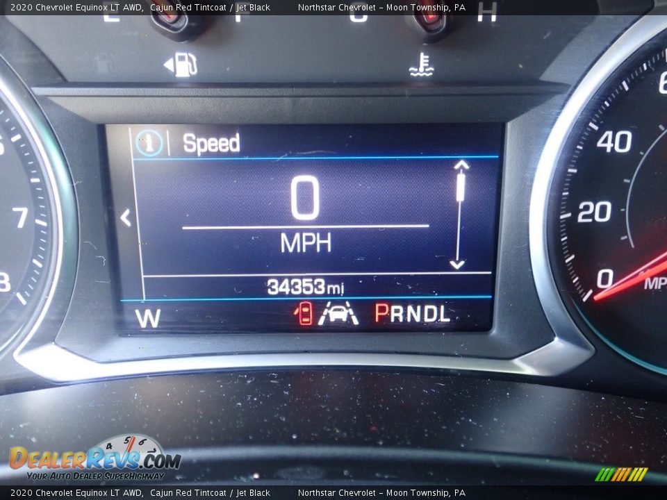 2020 Chevrolet Equinox LT AWD Cajun Red Tintcoat / Jet Black Photo #29