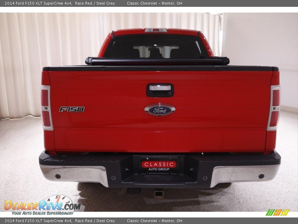 2014 Ford F150 XLT SuperCrew 4x4 Race Red / Steel Grey Photo #19