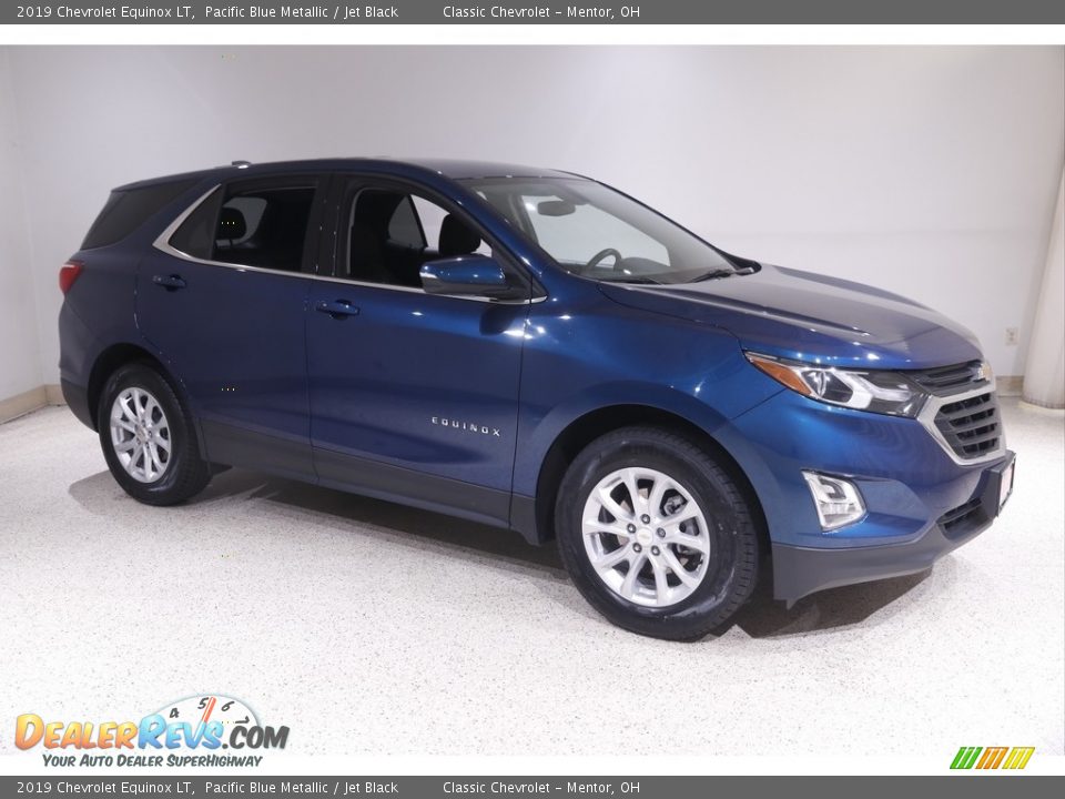 2019 Chevrolet Equinox LT Pacific Blue Metallic / Jet Black Photo #1