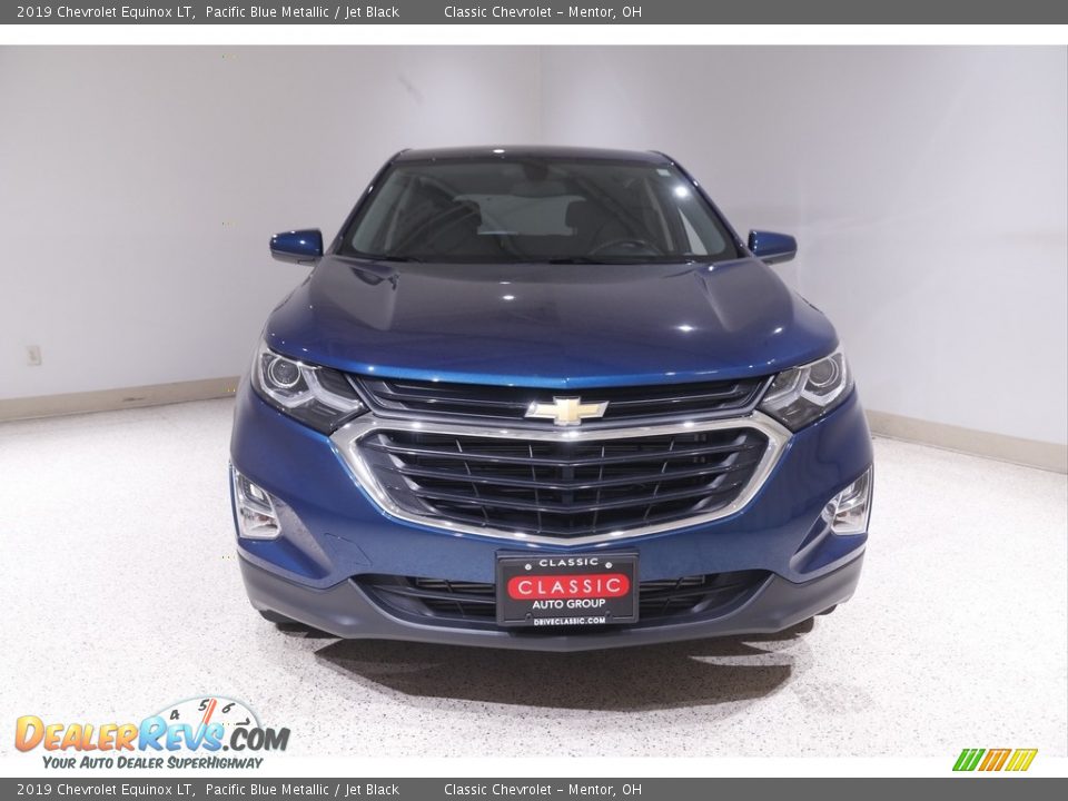 2019 Chevrolet Equinox LT Pacific Blue Metallic / Jet Black Photo #2