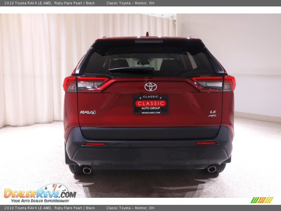 2019 Toyota RAV4 LE AWD Ruby Flare Pearl / Black Photo #17