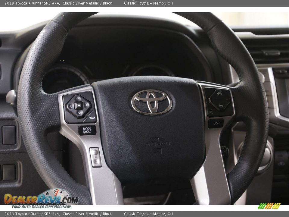 2019 Toyota 4Runner SR5 4x4 Classic Silver Metallic / Black Photo #7