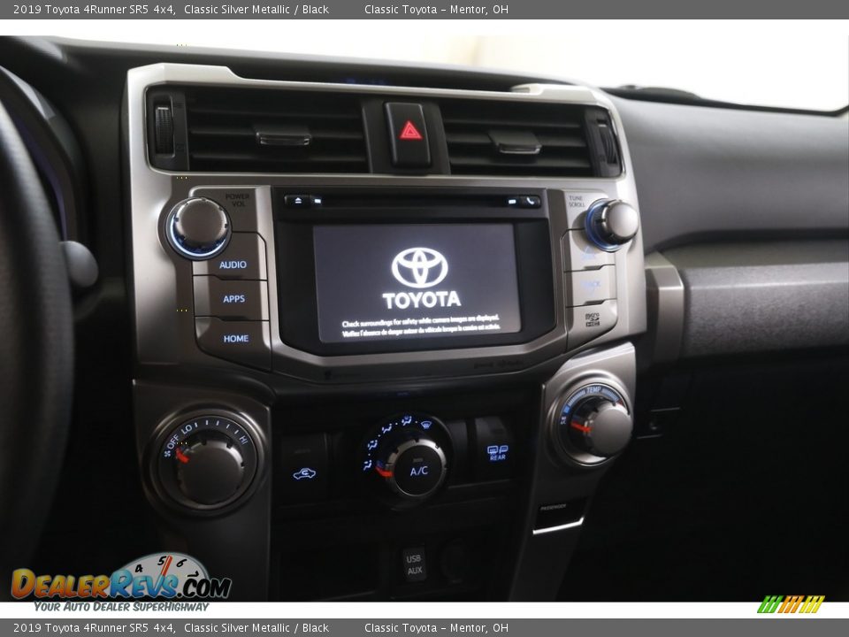 2019 Toyota 4Runner SR5 4x4 Classic Silver Metallic / Black Photo #9