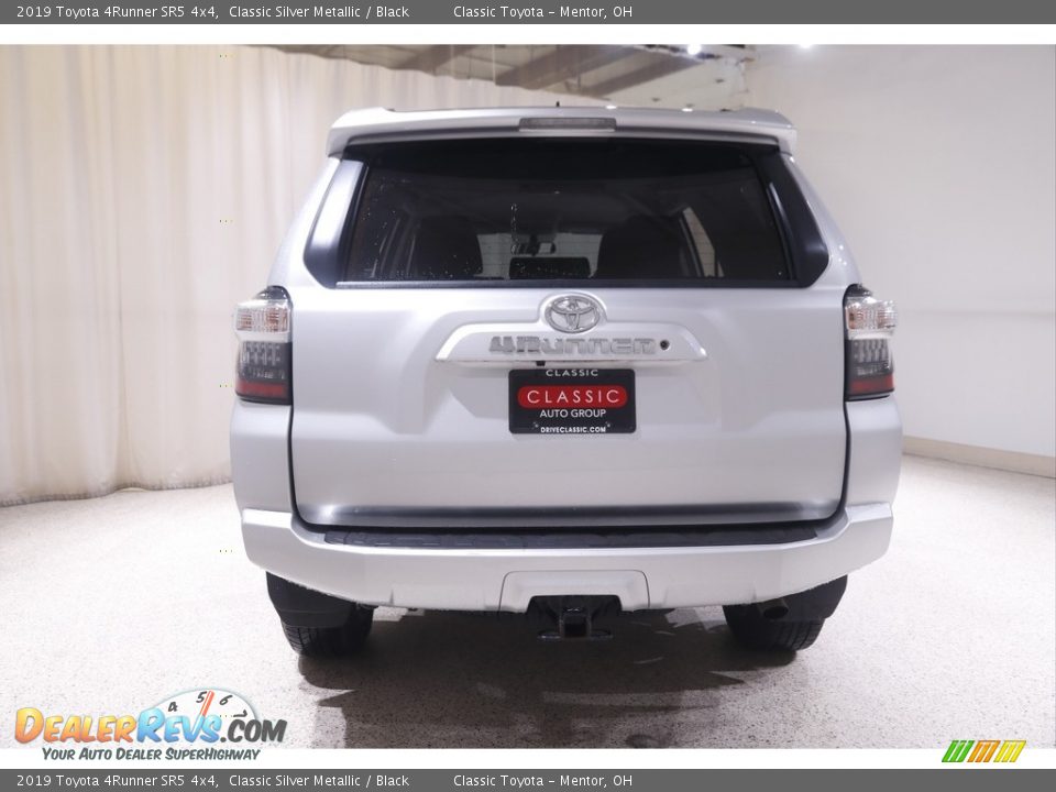 2019 Toyota 4Runner SR5 4x4 Classic Silver Metallic / Black Photo #18