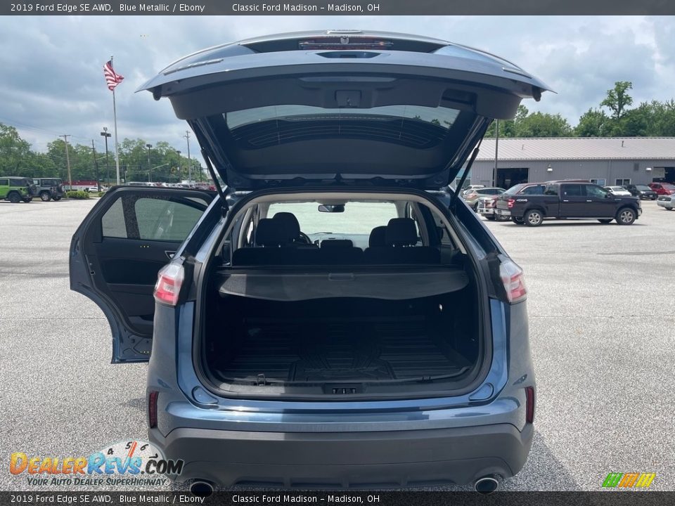 2019 Ford Edge SE AWD Blue Metallic / Ebony Photo #15