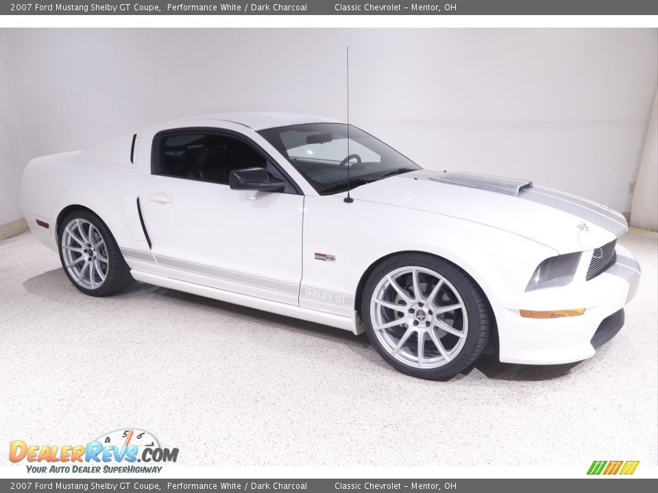 Performance White 2007 Ford Mustang Shelby GT Coupe Photo #1