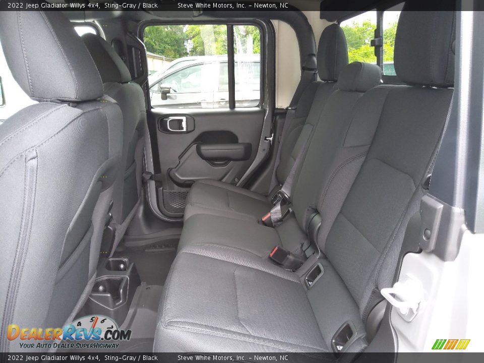 Rear Seat of 2022 Jeep Gladiator Willys 4x4 Photo #14