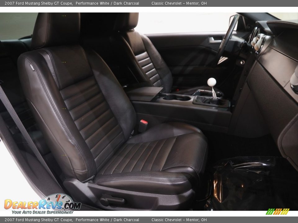 Front Seat of 2007 Ford Mustang Shelby GT Coupe Photo #11