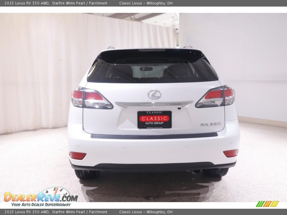 2015 Lexus RX 350 AWD Starfire White Pearl / Parchment Photo #21