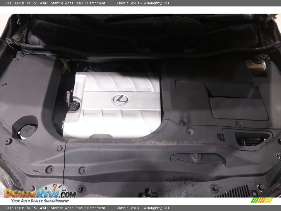 2015 Lexus RX 350 AWD Starfire White Pearl / Parchment Photo #22