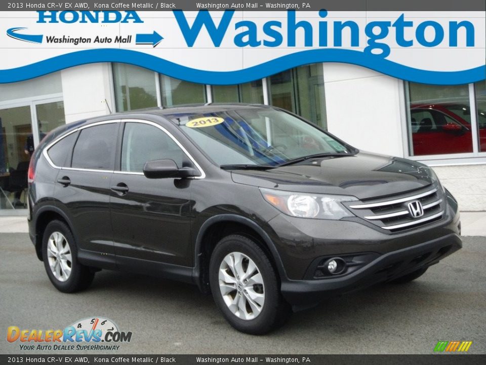 2013 Honda CR-V EX AWD Kona Coffee Metallic / Black Photo #1