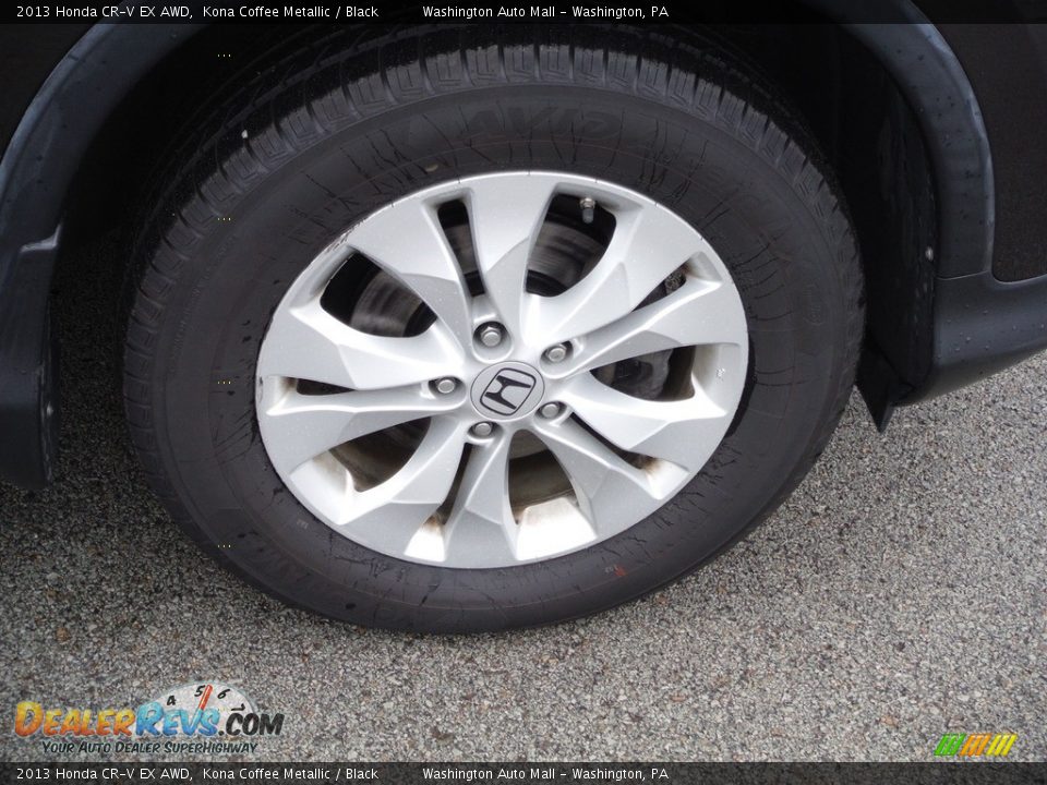 2013 Honda CR-V EX AWD Kona Coffee Metallic / Black Photo #3
