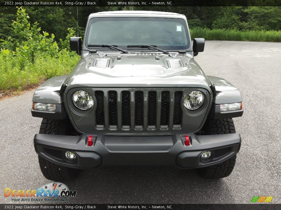 2022 Jeep Gladiator Rubicon 4x4 Sting-Gray / Black Photo #3