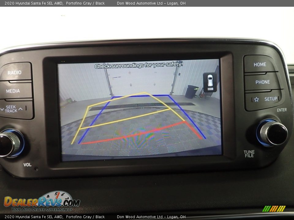 2020 Hyundai Santa Fe SEL AWD Portofino Gray / Black Photo #3