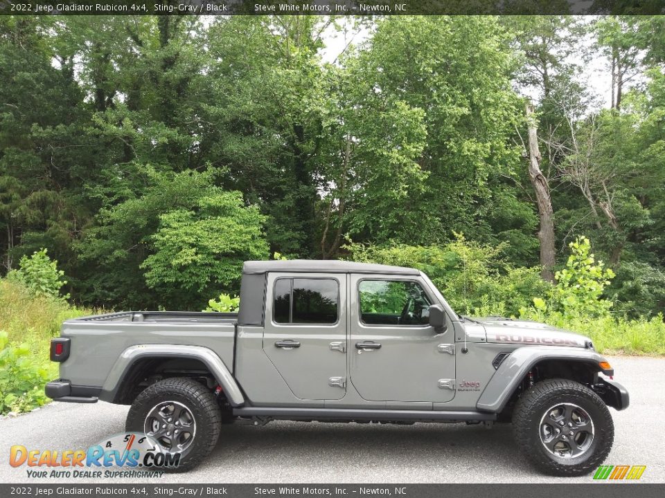 Sting-Gray 2022 Jeep Gladiator Rubicon 4x4 Photo #5