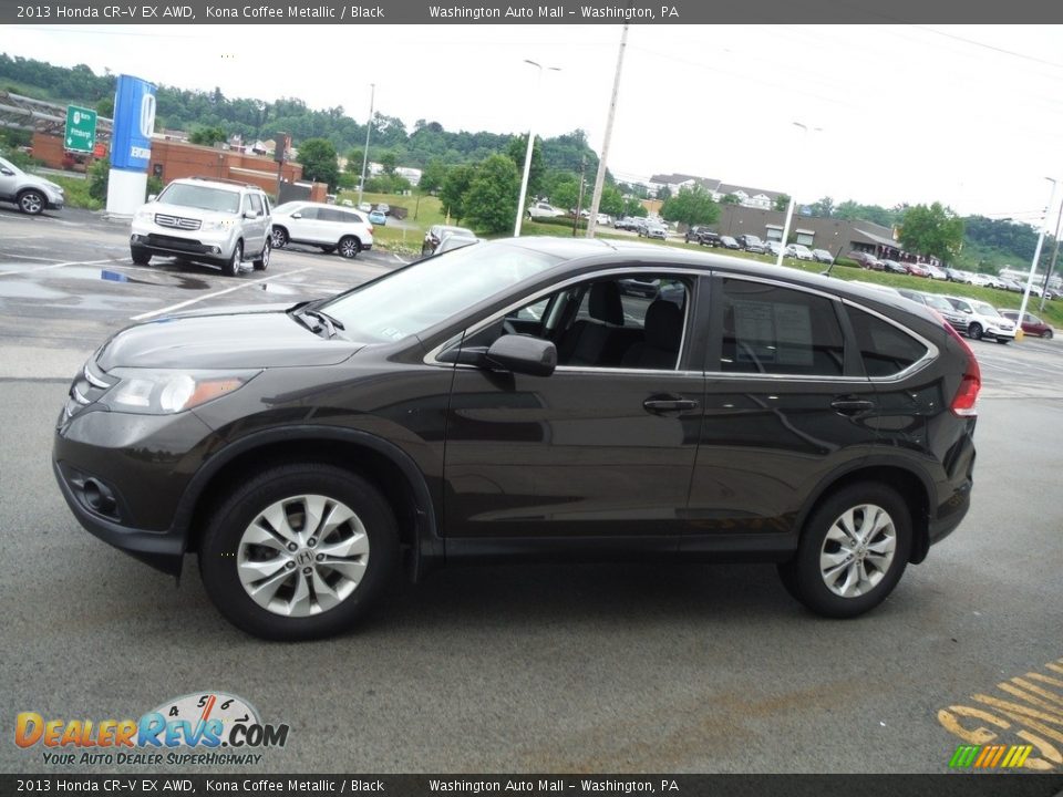 2013 Honda CR-V EX AWD Kona Coffee Metallic / Black Photo #7