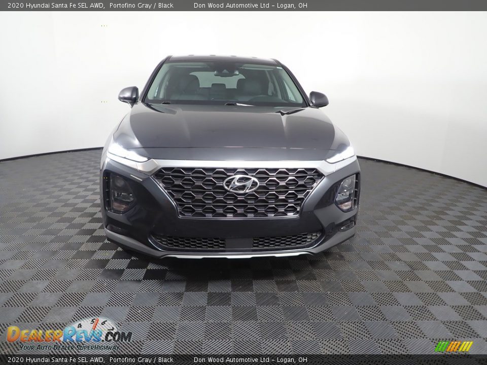 2020 Hyundai Santa Fe SEL AWD Portofino Gray / Black Photo #5