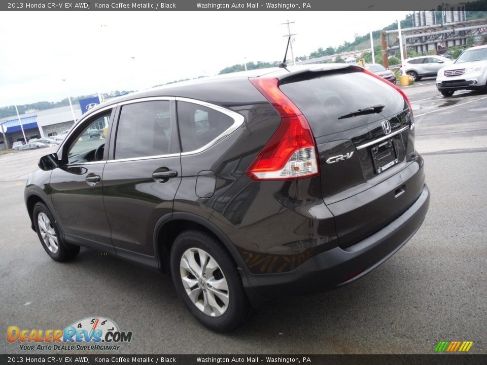 2013 Honda CR-V EX AWD Kona Coffee Metallic / Black Photo #8