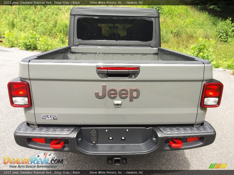 2022 Jeep Gladiator Rubicon 4x4 Sting-Gray / Black Photo #7