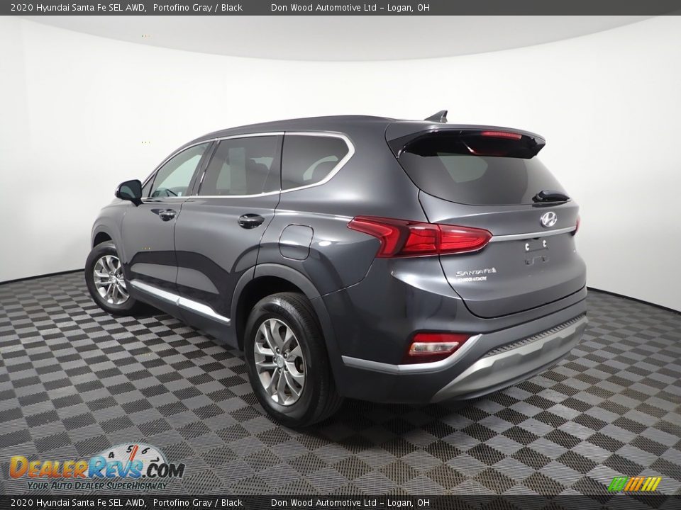 2020 Hyundai Santa Fe SEL AWD Portofino Gray / Black Photo #8