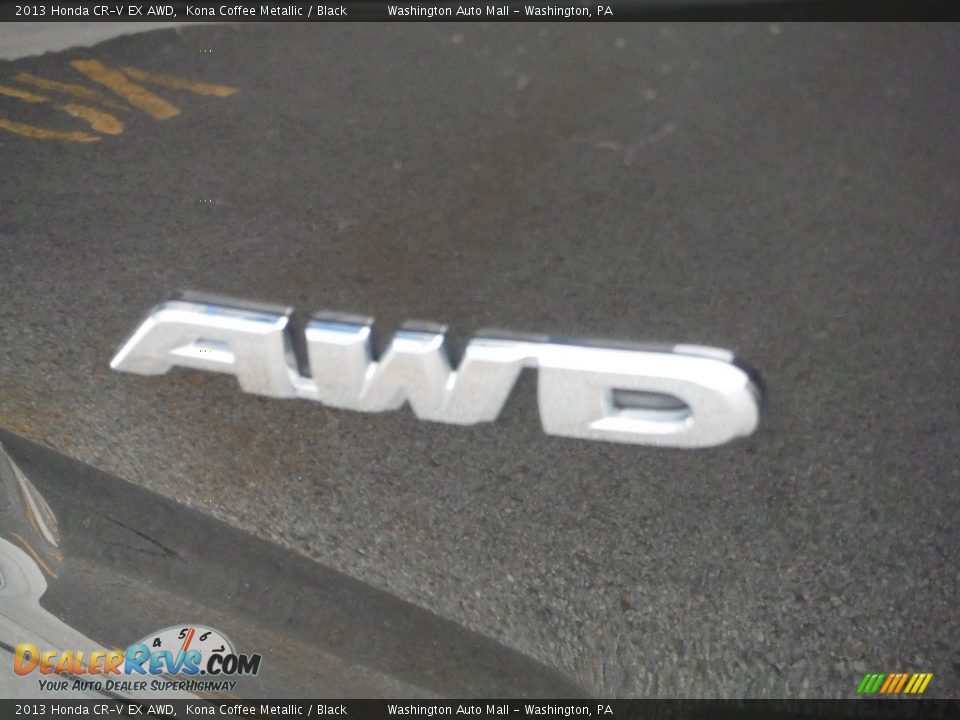 2013 Honda CR-V EX AWD Kona Coffee Metallic / Black Photo #11
