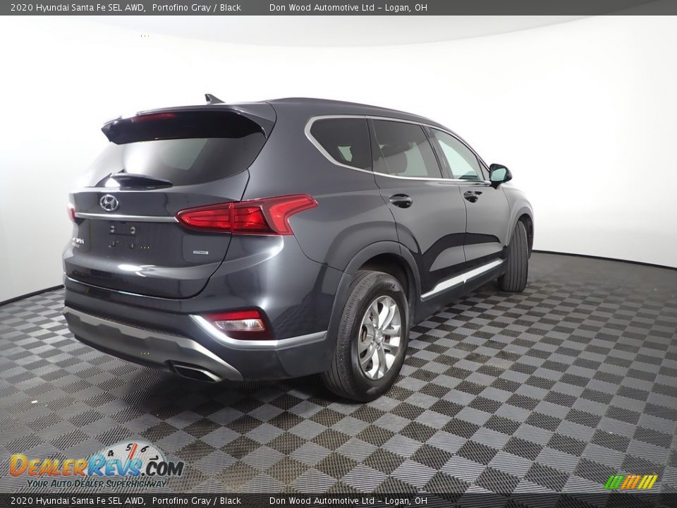 2020 Hyundai Santa Fe SEL AWD Portofino Gray / Black Photo #12
