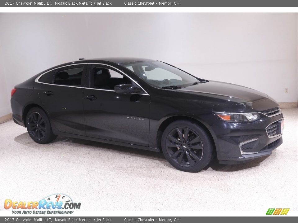 2017 Chevrolet Malibu LT Mosaic Black Metallic / Jet Black Photo #1