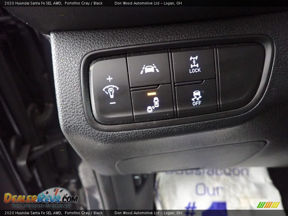 2020 Hyundai Santa Fe SEL AWD Portofino Gray / Black Photo #17