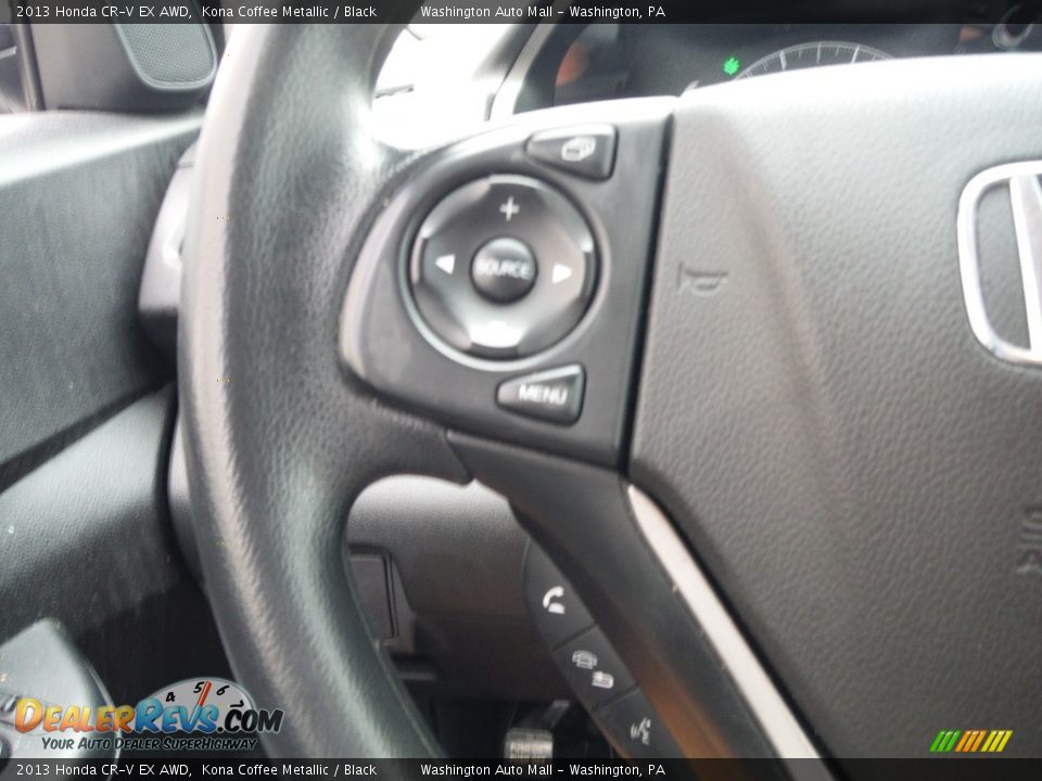 2013 Honda CR-V EX AWD Kona Coffee Metallic / Black Photo #20