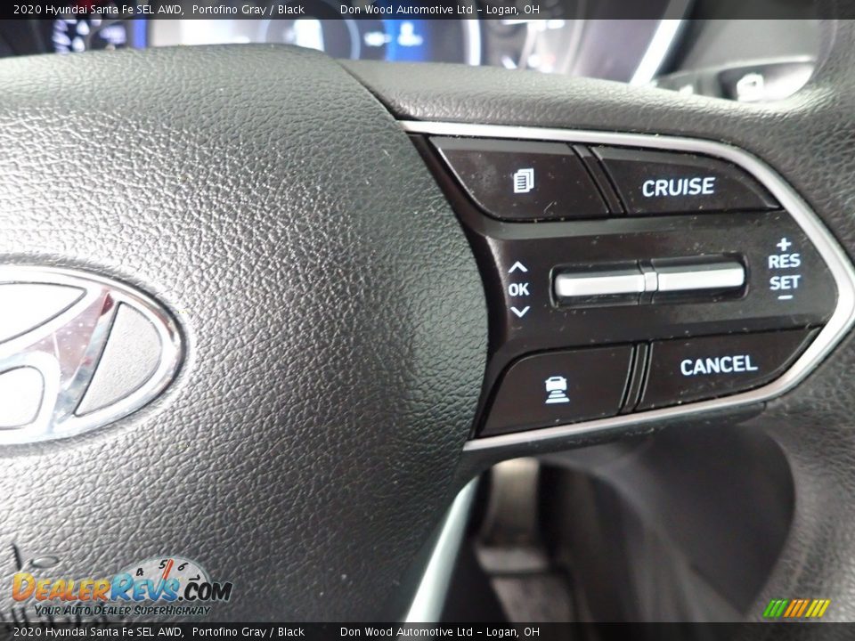2020 Hyundai Santa Fe SEL AWD Portofino Gray / Black Photo #19