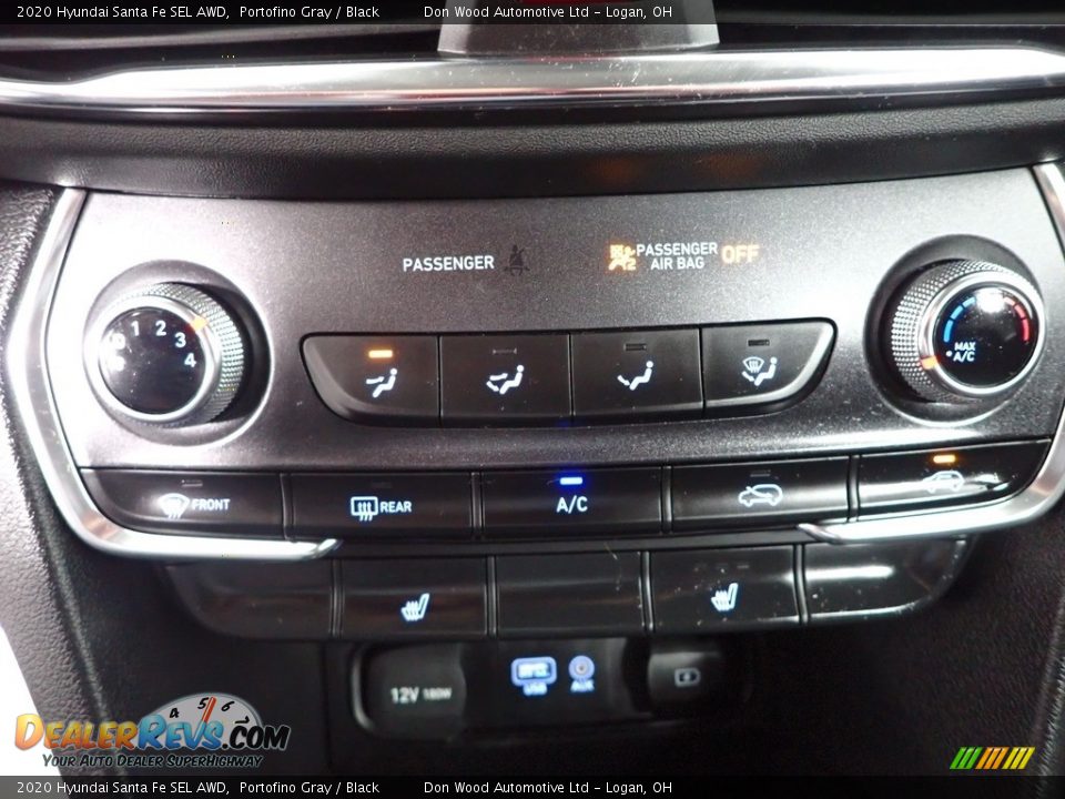 2020 Hyundai Santa Fe SEL AWD Portofino Gray / Black Photo #21