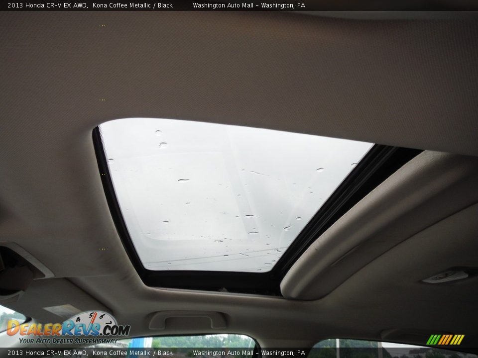 2013 Honda CR-V EX AWD Kona Coffee Metallic / Black Photo #24
