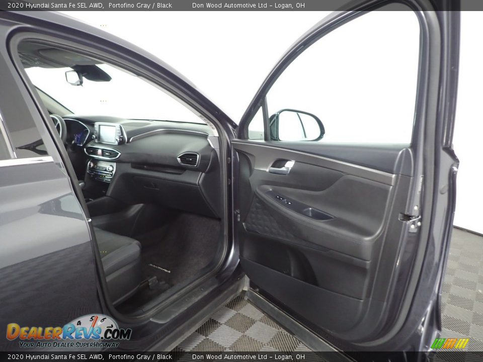 2020 Hyundai Santa Fe SEL AWD Portofino Gray / Black Photo #27