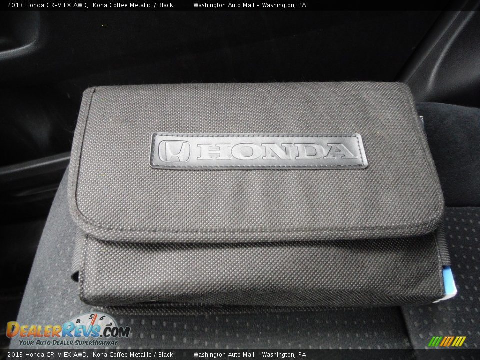 2013 Honda CR-V EX AWD Kona Coffee Metallic / Black Photo #28