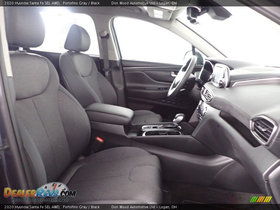 2020 Hyundai Santa Fe SEL AWD Portofino Gray / Black Photo #28