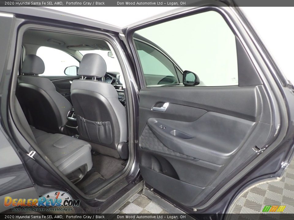 2020 Hyundai Santa Fe SEL AWD Portofino Gray / Black Photo #29