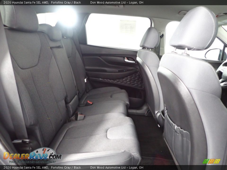 2020 Hyundai Santa Fe SEL AWD Portofino Gray / Black Photo #30