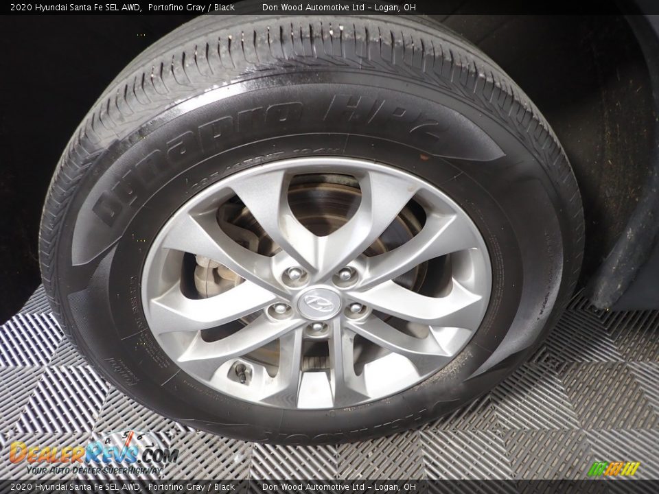 2020 Hyundai Santa Fe SEL AWD Portofino Gray / Black Photo #31