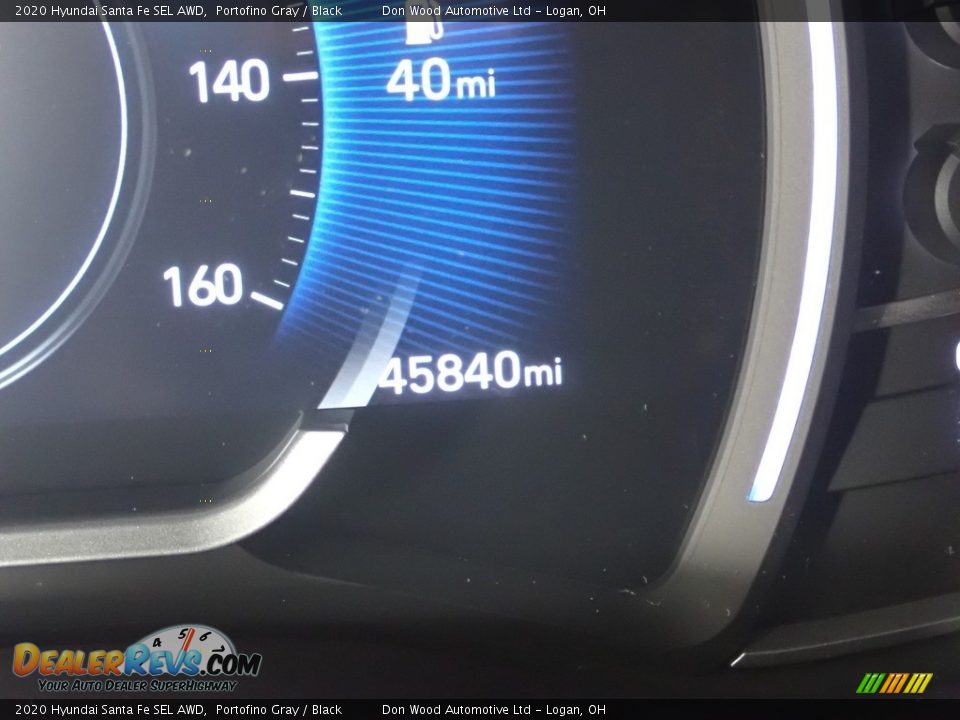 2020 Hyundai Santa Fe SEL AWD Portofino Gray / Black Photo #32