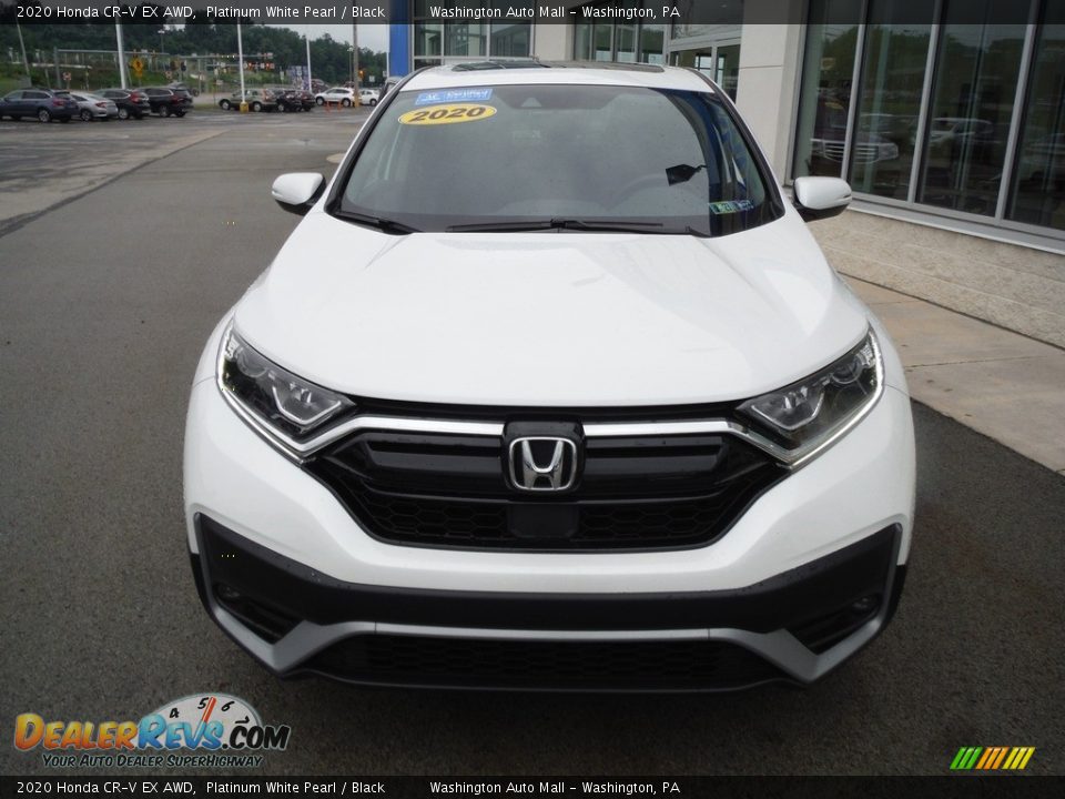 2020 Honda CR-V EX AWD Platinum White Pearl / Black Photo #4