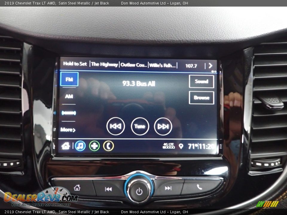 2019 Chevrolet Trax LT AWD Satin Steel Metallic / Jet Black Photo #2