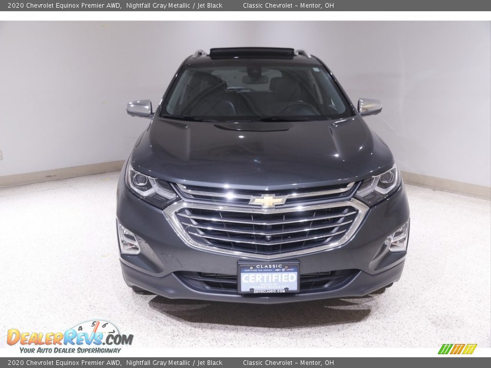 2020 Chevrolet Equinox Premier AWD Nightfall Gray Metallic / Jet Black Photo #2